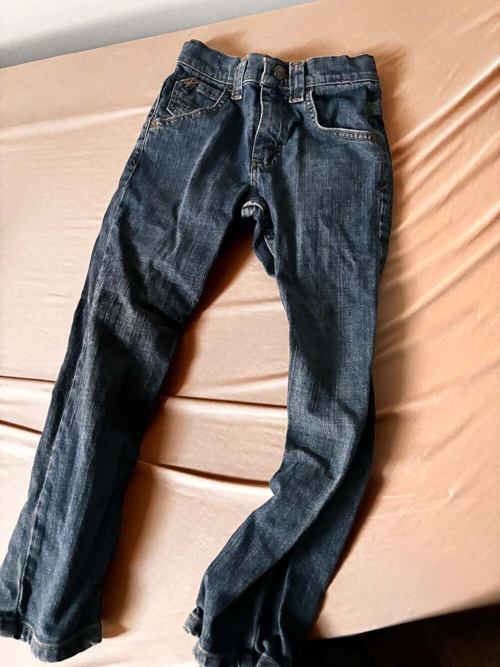 Levi's Boys Blue Denim Jeans Size 6 Slim Adjustable Waist